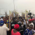 OVIA2019:Despite Heavy Downpour Usen community troop out en-mass to welcome DENCO