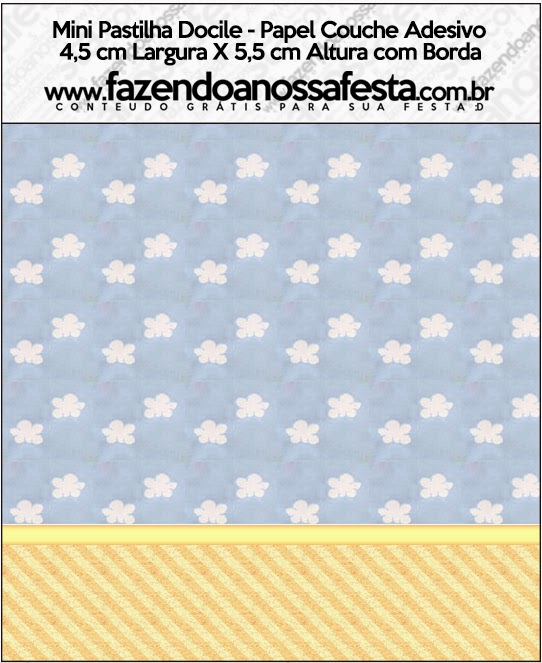 Nubes: Etiquetas para Candy Bar para Imprimir Gratis. Etiquetas de Nubes para imprimir gratis.