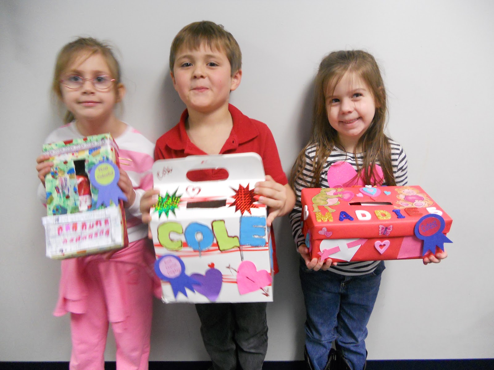 Mrs. Young's Class Valentine Box Decorating Contest