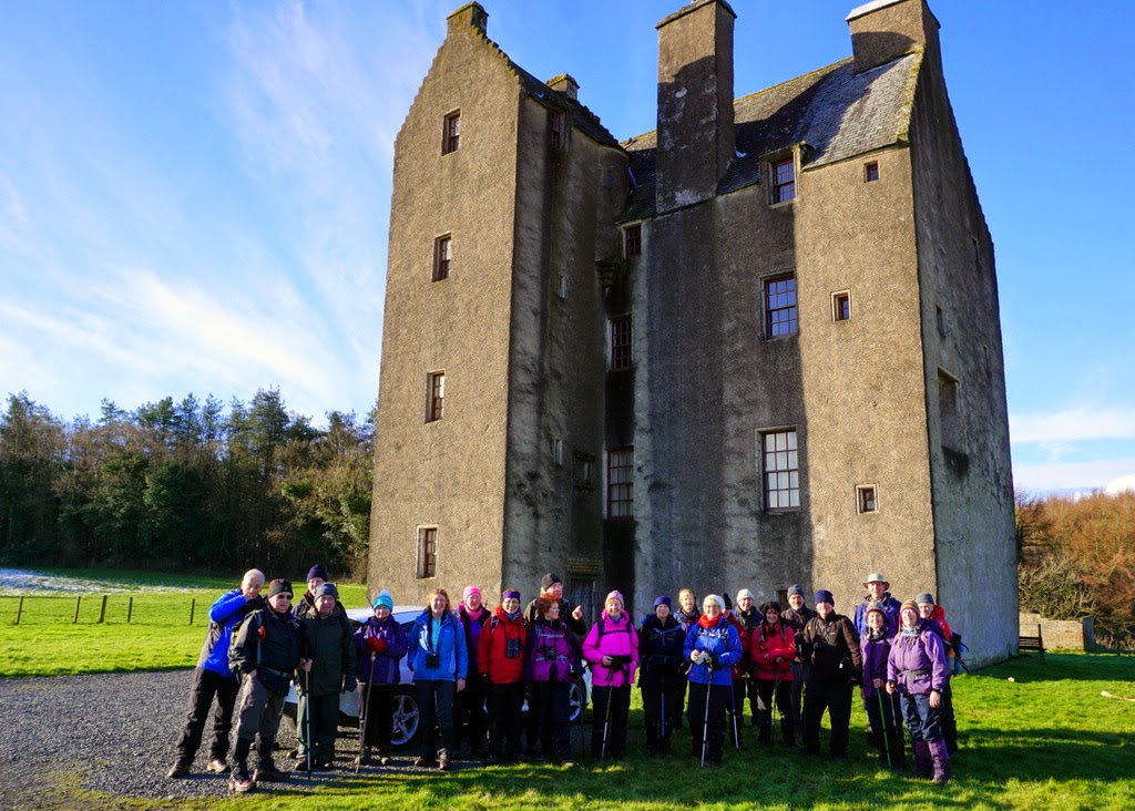 The Glebe Blog Wigtownshire RamblersSt Helena IslandGlenluce Abbey January 2015