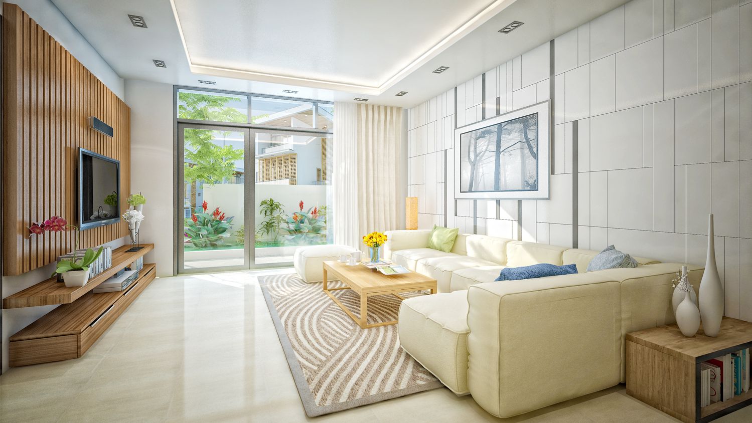 Khu phòng khách biệt thự San Hô Khu phòng khách biệt thự San Hô