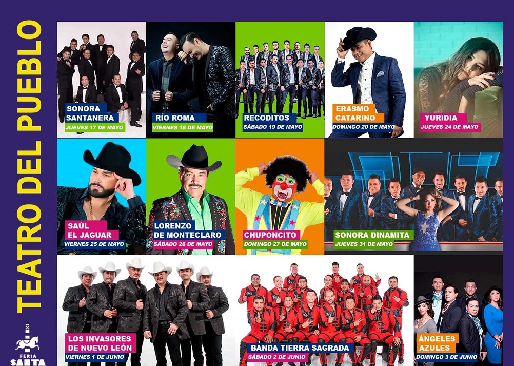 Feria Santa Rita Conciertos en Teatro del Pueblo 2018 Feria Santa Rita Conciertos en Teatro del Pueblo 2018