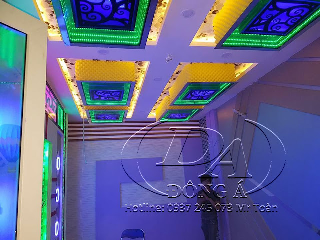 Nhận thiết kế thi công phòng karaoke cảm ứng nhạc Thi công phòng karaoke cách âm