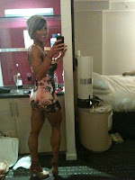 Fitness women calves