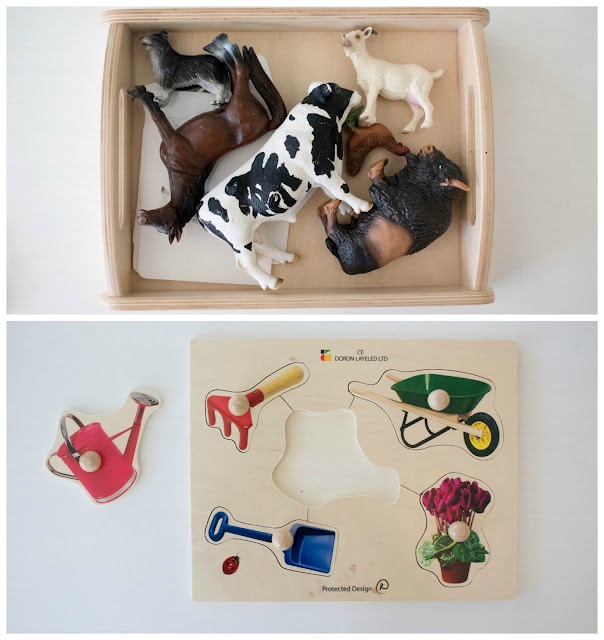 A step-by-step look at how we rotate toys in our Montessori home. 