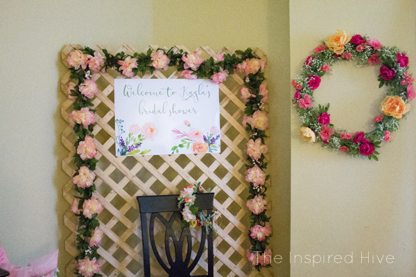 Beautiful DIY floral garden theme brunch bridal shower!