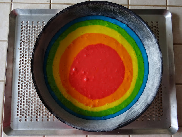 Ça Déménage En Cuisine !: Rainbow Cake