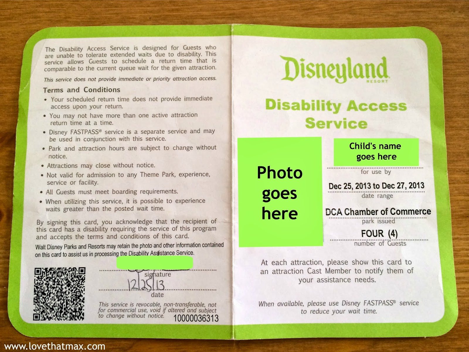 Love That Max How the Disney disability card works 9 tips for