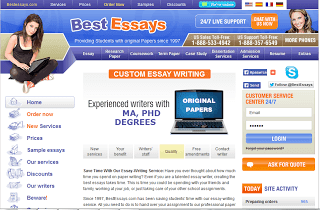 BestEssays.com Essay Writing Service Picture
