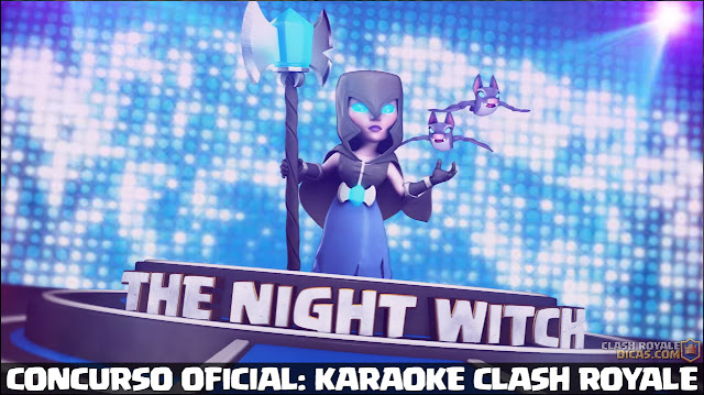 Novo comercial musical da Bruxa Sombria e Concurso de Karaoke