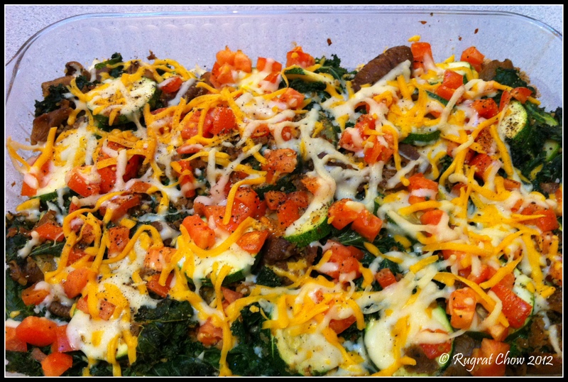 A Whole Food Life Zucchini & Kale Casserole