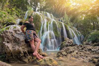 Wajib pose di air terjun Mauhalek