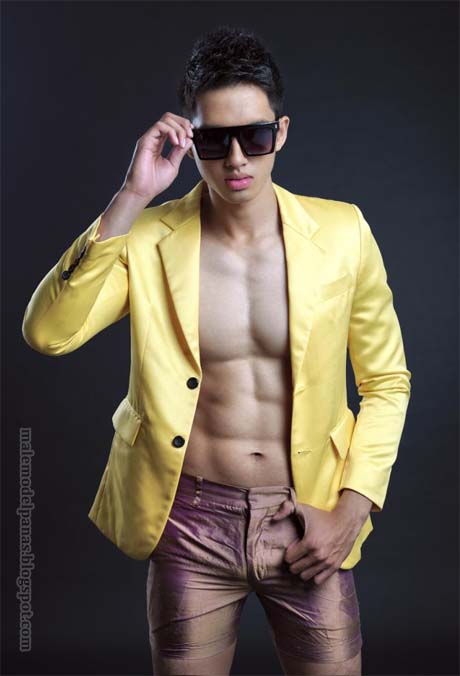 Male model: Gillian Pangalila Model From Indonesia
