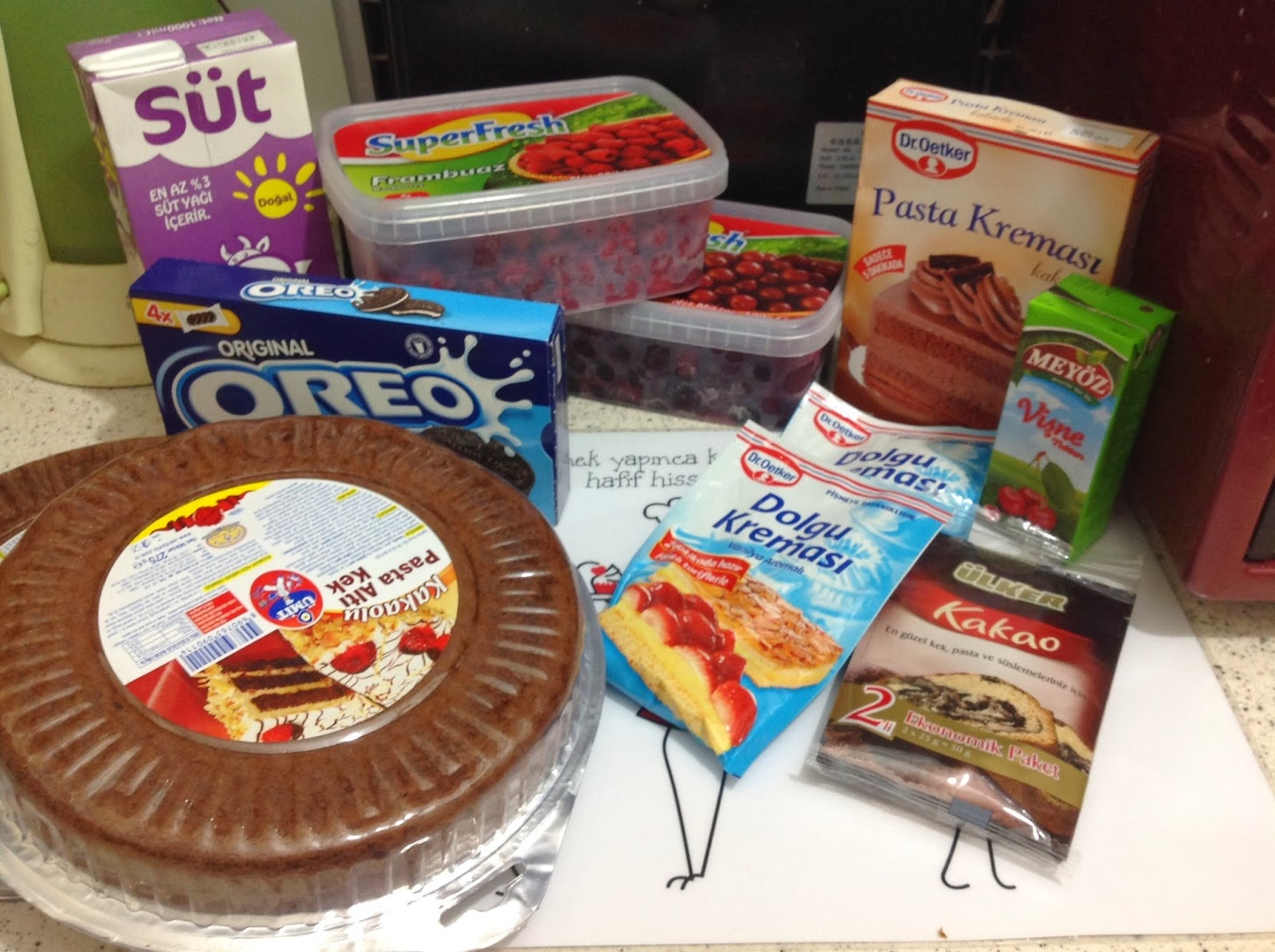 Begüm�ün Misafir Günlüğü OREO PASTA