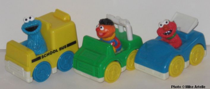 sesame street toy cars
