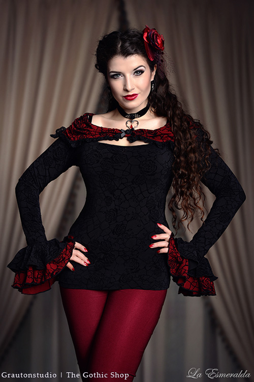 The Gothic Shop Blog: Carmen Top - La Esmeralda