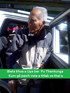 Mizoram's Oldest Voter