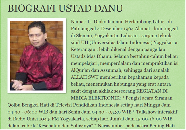 INNOVATION FOR YOU MENGENAL LEBIH DEKAT USTADZ DANU