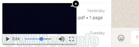 WhatsApp web picture in picture