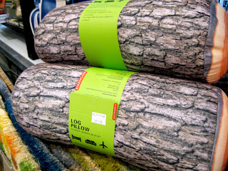 Shoppers in New York will sleep like a log on this log pilloiw found at Delphinium