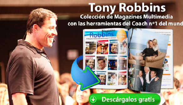 Colección Magazines con las herramientas de Tony Robbins