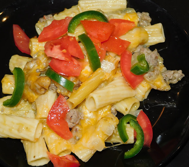 What's cookin', Mom? Mexicaninspired sausage and pasta casserole