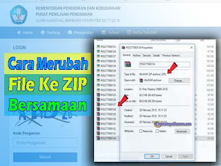 Cara Cepat Merubah File Ke ZIP Bersamaan Secara Otomatis