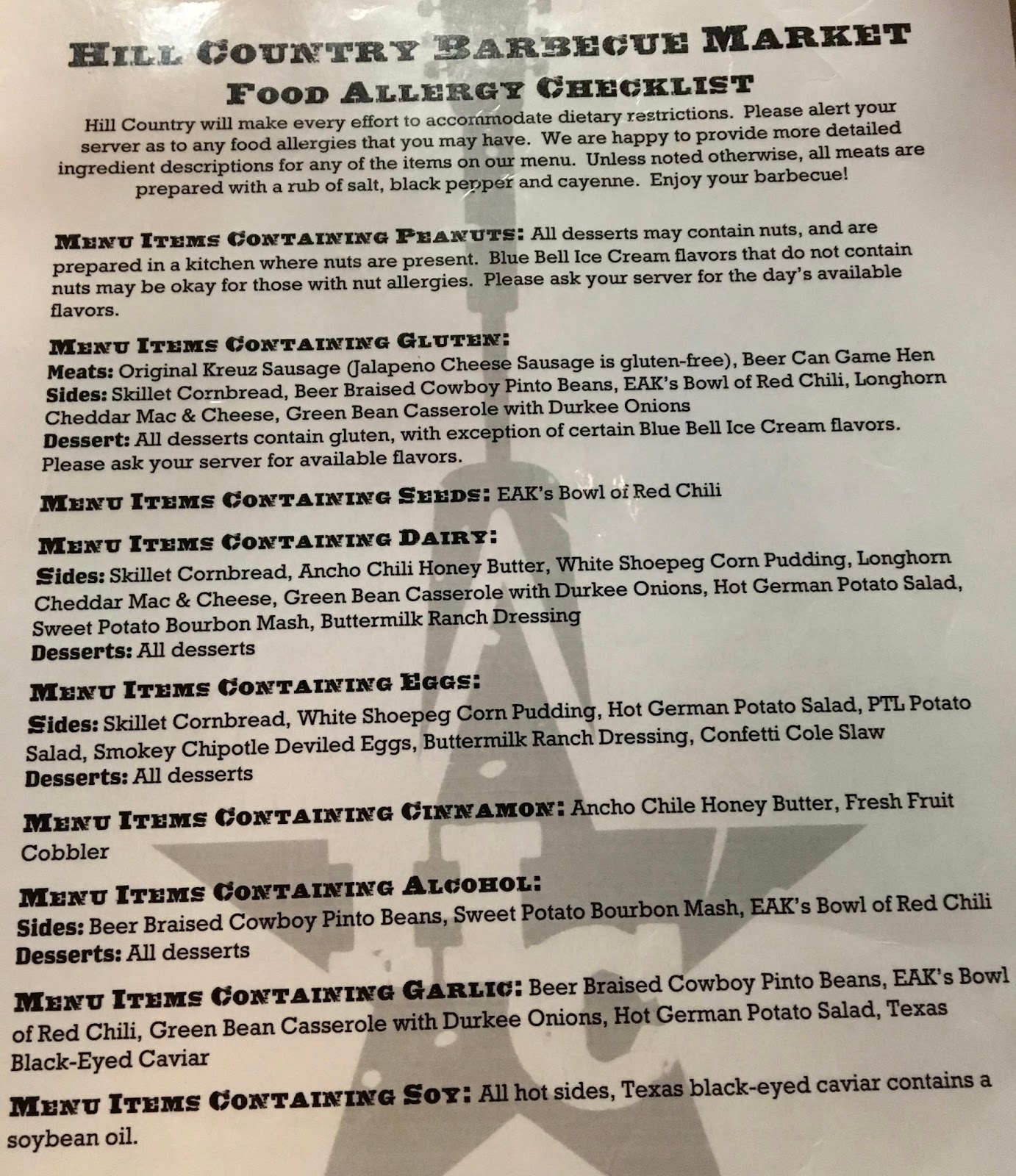 The Gluten & DairyFree Review Blog Hill Country Barbecue Market