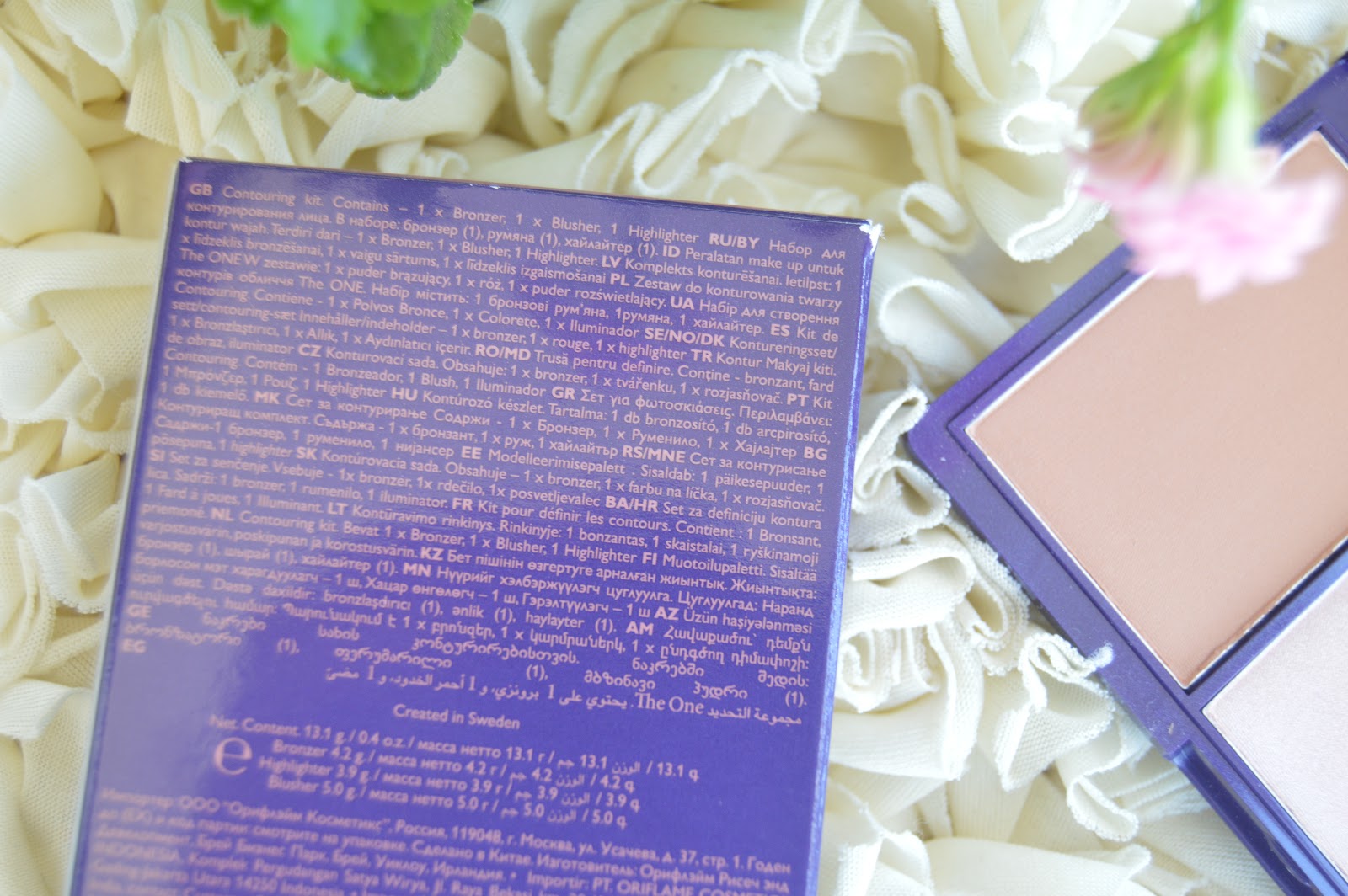 A Maiazita Review Contouring Kit Oriflame