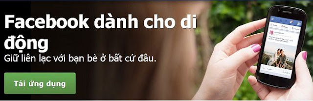 Tải facebook về máy điện thoại miễn phí đó các bạn
