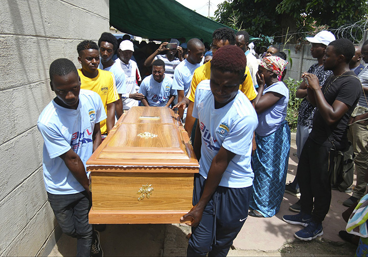 PICS CHAMISA AT FUNERAL Mafaro