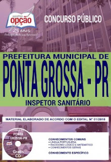 download Apostila Concurso Ponta Grossa 2018 PDF