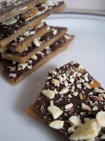 Chocolate Almond Toffee from Bake Chocolate Cake