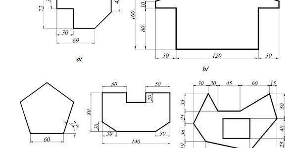 BÀI TẬP AUTOCAD