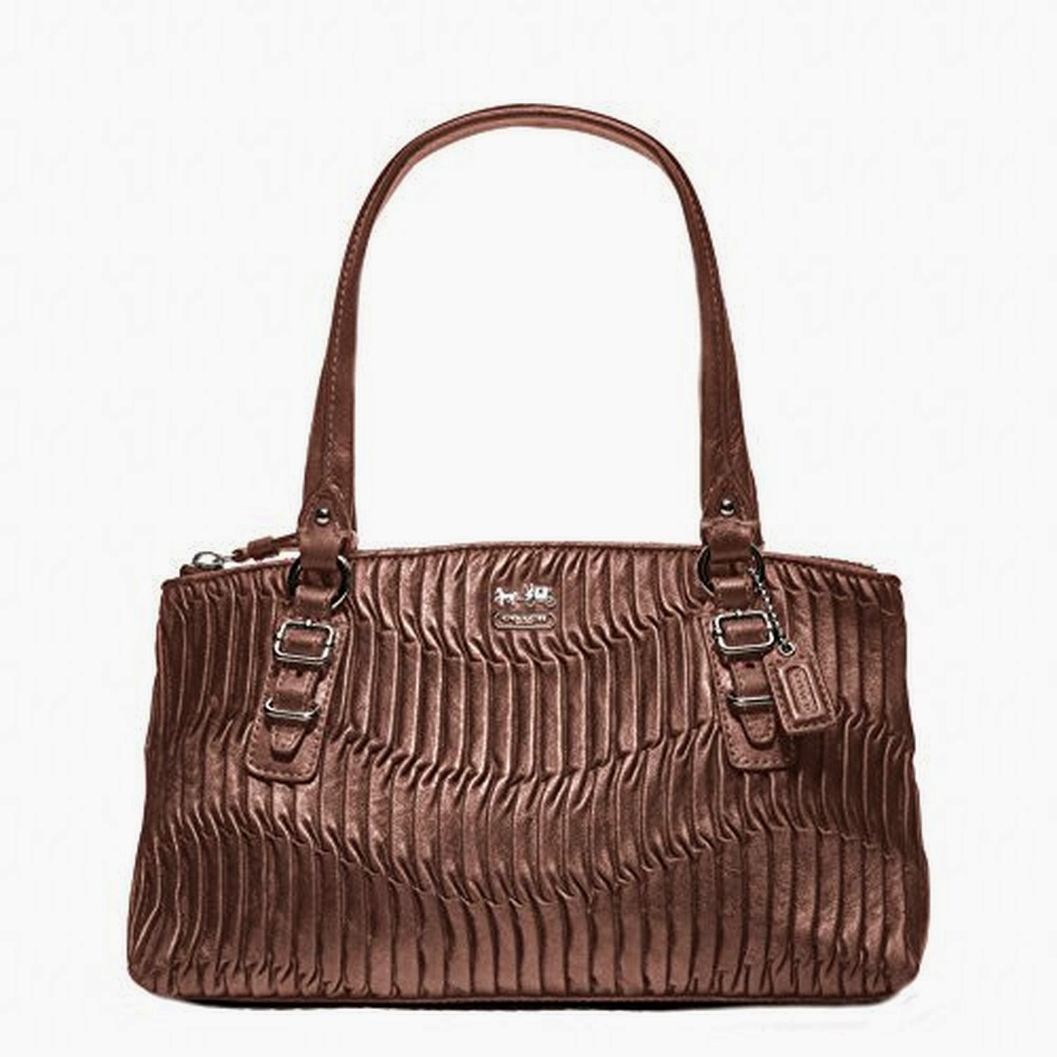 JuZ4U ShOpPE Coach Madison Gathered Leather Bag (Style 45928)