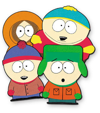 South Park Dibujo de los personajes principales de South Park