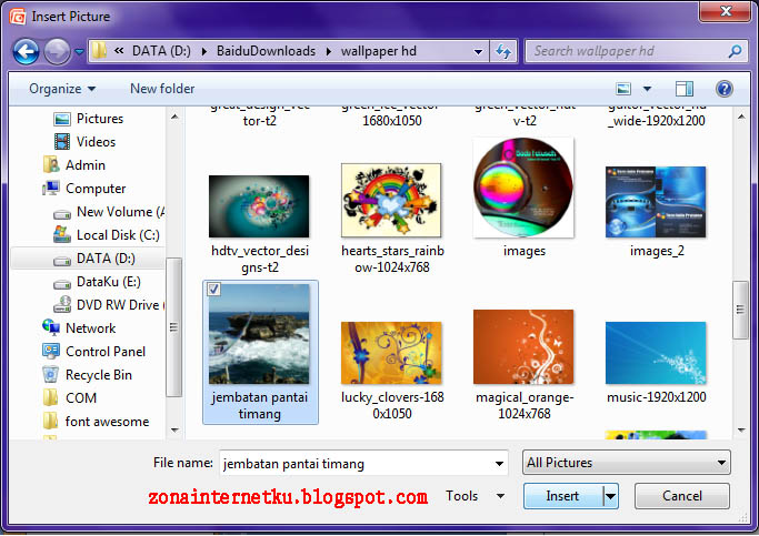 Cara Menyisipkan Gambar Pada Microsoft Powerpoint