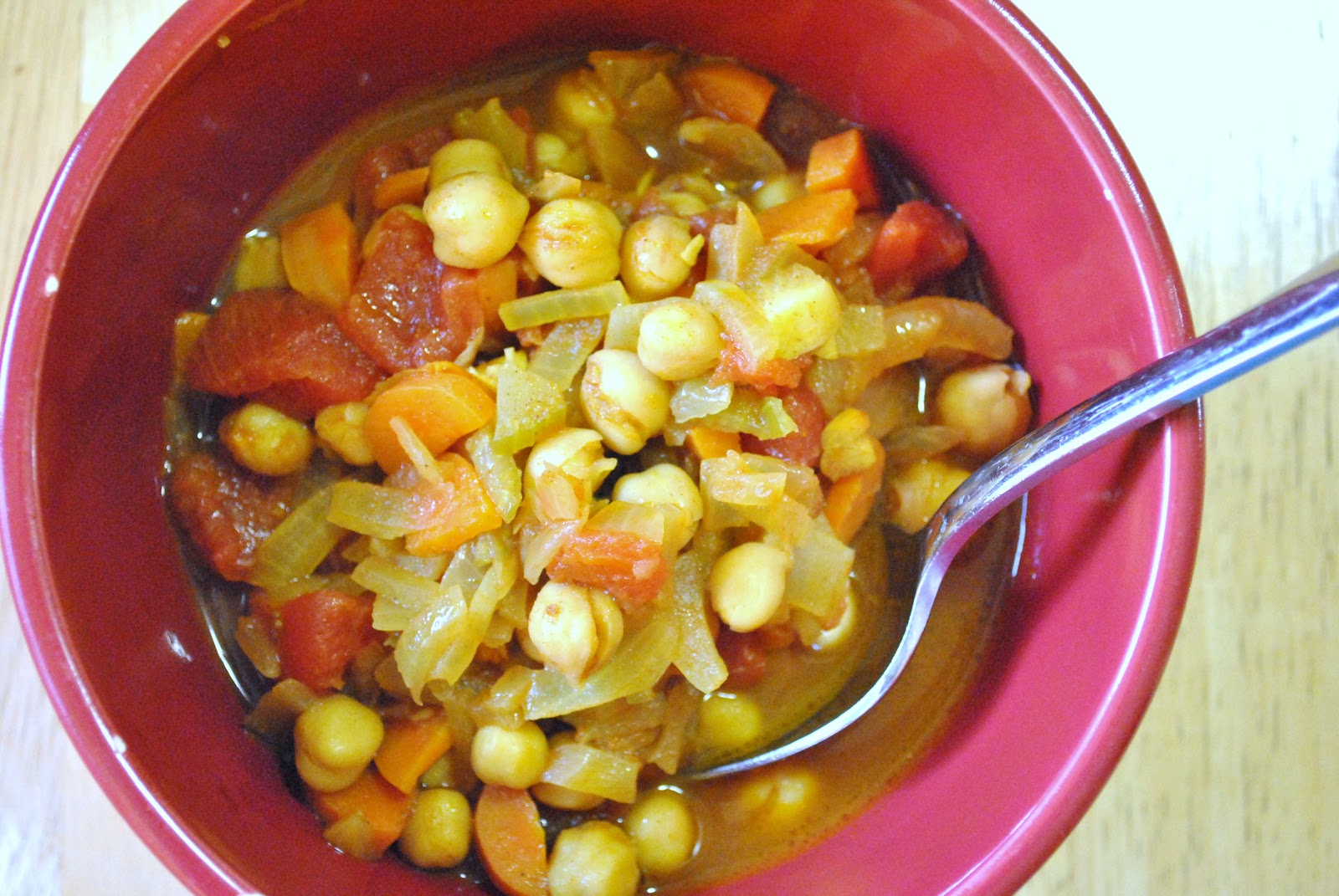 Kristin in Her Kitchen: Hearty Chickpea Soup
