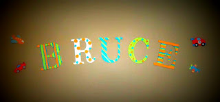 Being Batman’s Mom…: Custom Wall Letters