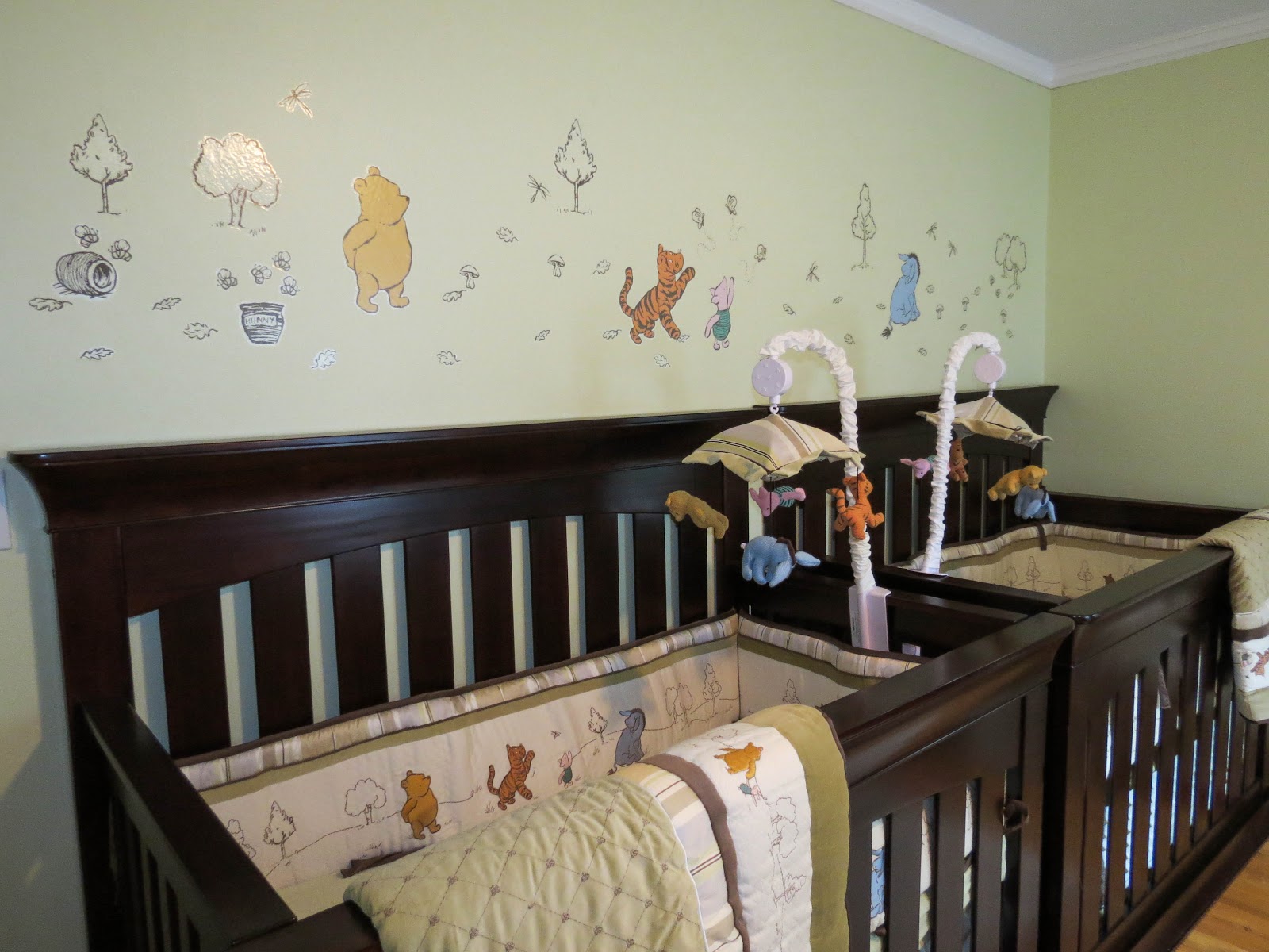 Share the Wonder Twin Boy Nursery in Classic Winnie the Pooh