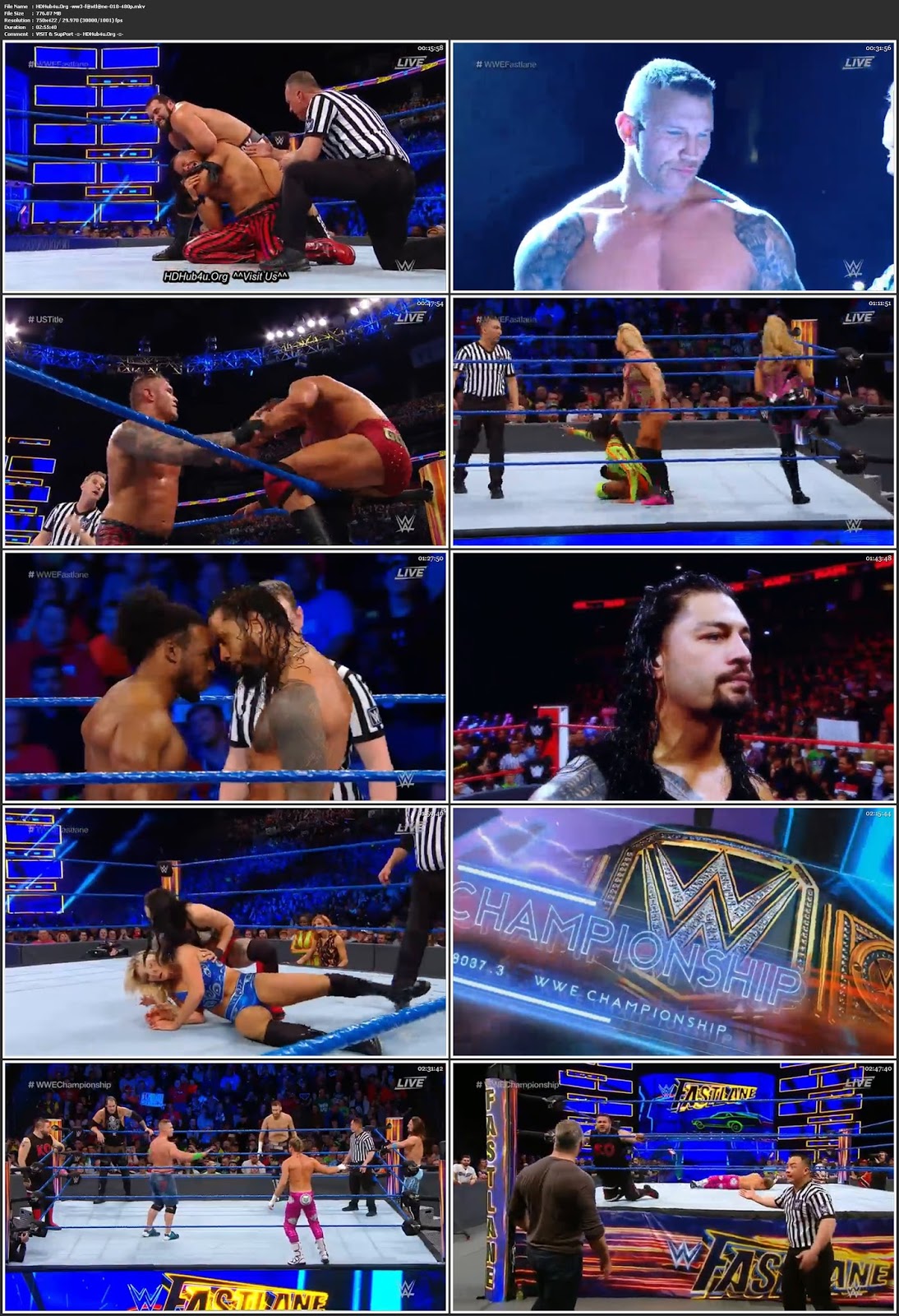 WWE Fastlane 2018 PPV 480p WEBRip 750Mb Download WWE Fastlane 2018 PPV 480p WEBRip 750Mb Download