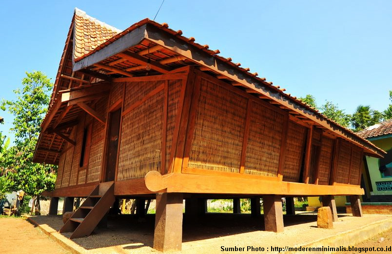 Rumah Tradisional Suku Sunda - ALbantani