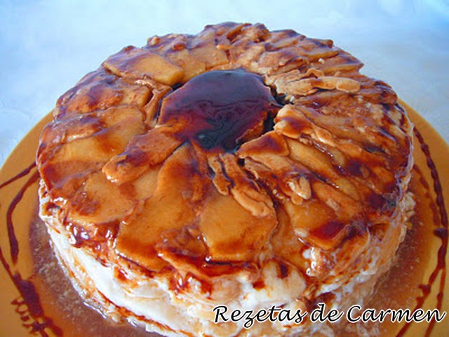 Tarta tatin de manzana