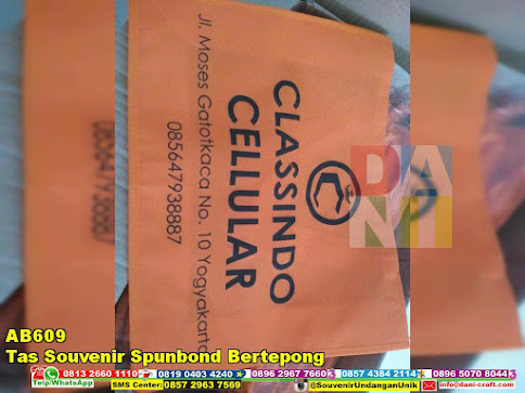 jual Tas Souvenir Spunbond Bertepong