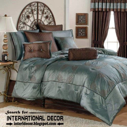 italian style,italian bedspread,turquoise bedspreads,wrought iron bed