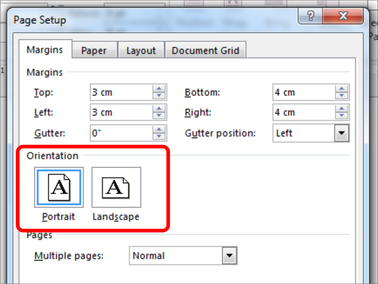 Cara Mengubah Ukuran Margin Dari Mm Ke Cm Soalan bz