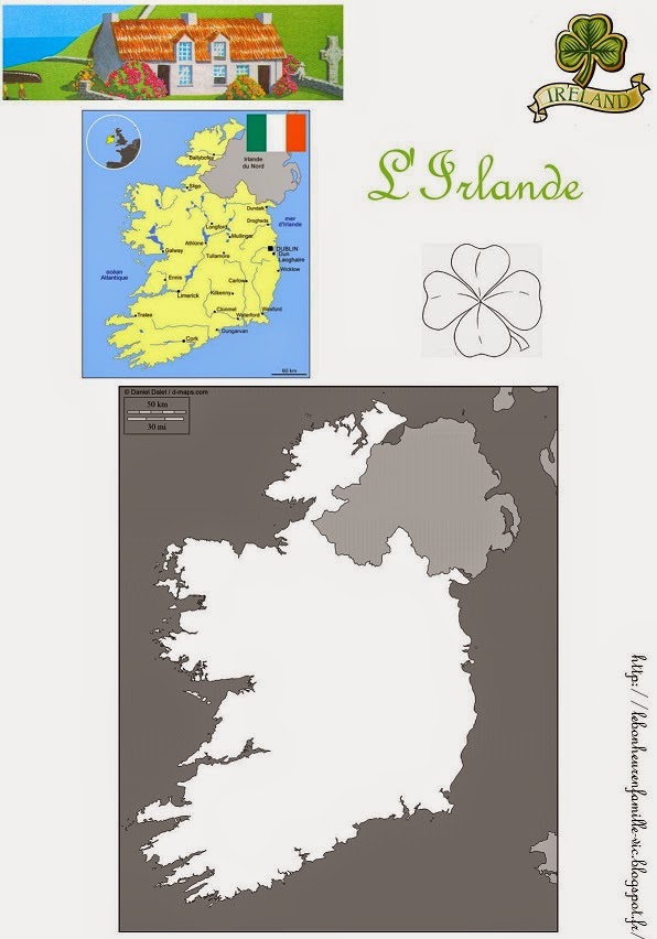 Le bonheur en famille Géographie, l'Irlande...