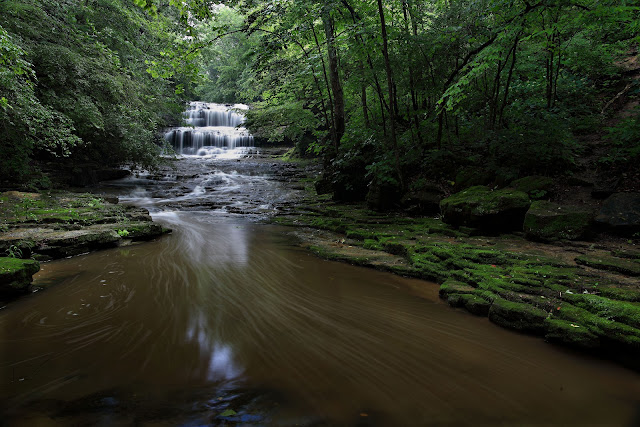 Fallsville Ohio Waterfalls. Beautiful waterfalls found in the Fallsville Wildlife Management area. There were many rain storms this day some which were significant. Pretty tough to take a decent picture in the pouring rain, but thankfully the Lord gave us a break in order to get some nice pictures of this waterfall. Picture Height: 3744 pixels | Picture Width: 5616 pixels | Lens Aperture: f/11.3 | Image Exposure Time: 6 sec | Lens Focal Length mm: 24 mm | Photo Exposure Value: -0.5 EV | Camera Model: Canon EOS 5D Mark II | Photo White Balance: 0 | Color Space: sRGB | ForestWander Nature Photography: ForestWander Nature Photography | ForestWander: ForestWander.com |