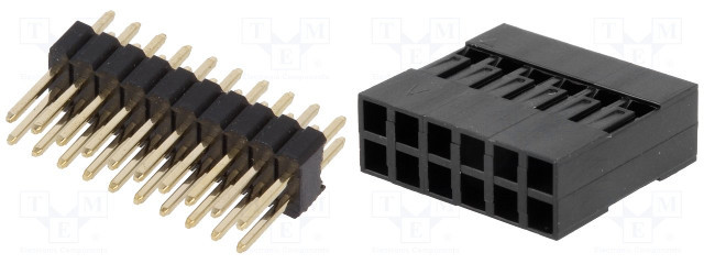 Connecteur de câble FDD en laiton étamé AUPROTEC Douilles à bride 0.5-6.0 mm² Connecteur femelle en PVC partiellement isolé