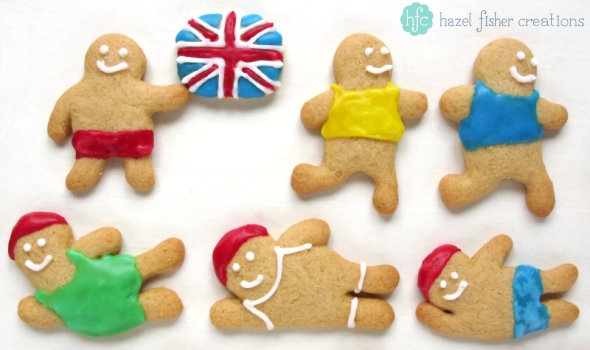 Gingerbread people baking recipe, sports for the Olympics - Hazel Fisher Creations Gingerbread people baking recipe, sports for the Olympics - Hazel Fisher Creations